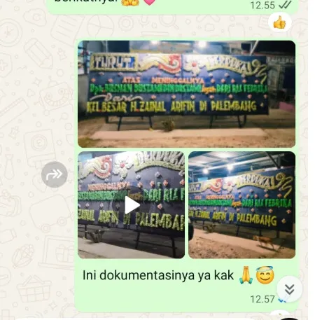 Pengiriman Papan Bunga Duka Lengkong Karya