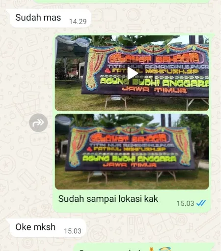 Pengiriman Papan Bunga Lengkong Karya