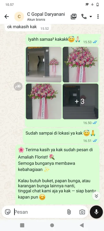 Pengiriman Karangan Bunga Lengkong Karya