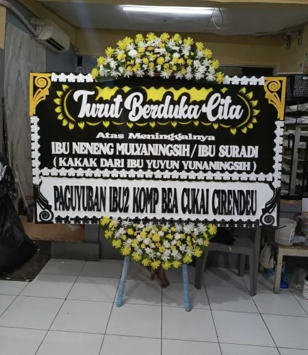 Papan Bunga Duka Lengkong Karya