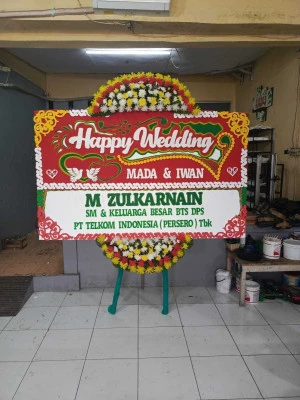 Papan Bunga di Lengkong Karya