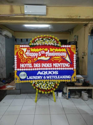 Papan Bunga di Lengkong Karya