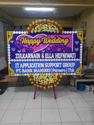 Papan Bunga di Lengkong Karya