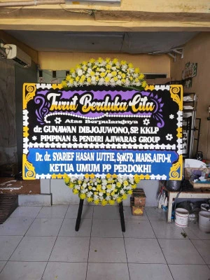 Papan Bunga di Lengkong Karya